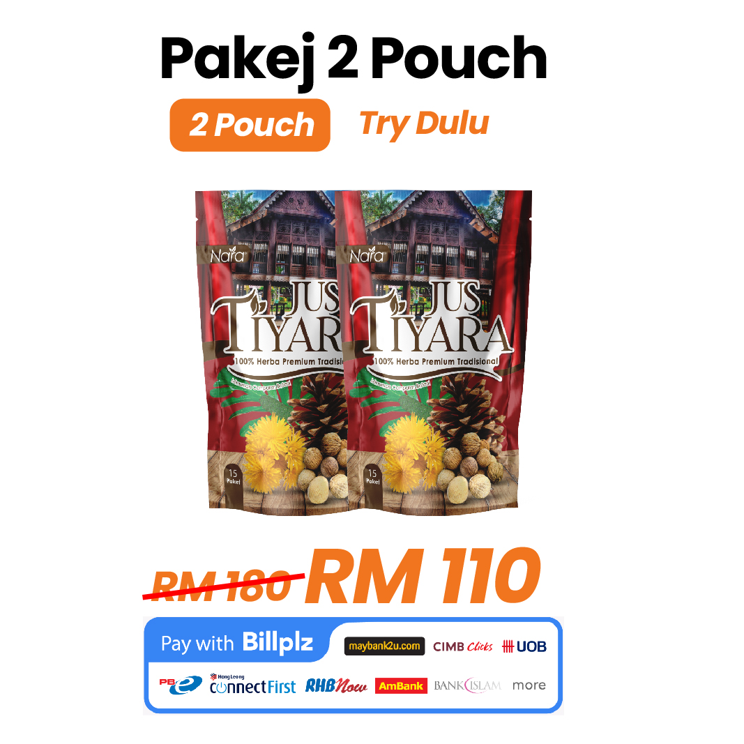 2 POUCH JUS TIYARA